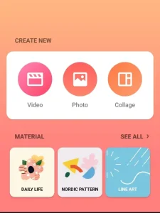 inshot pro apk homepage